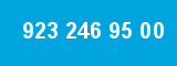 923 246 95 00 923 246 95 00